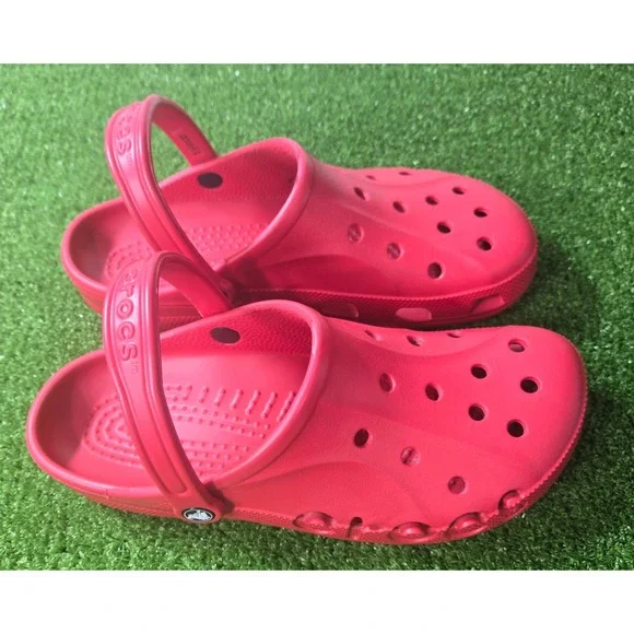Crocs Adult Baya Clogs Pepper Red sz 11 Men's - Picture 4 of 8